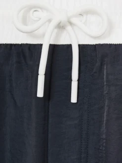 Reiss Marine/Blanc - Cano Colour-Block Piped-Trim Short de bain New