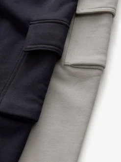 Next Marine/Gris - Lot de 2 joggings cargo (3-16ans) Hot