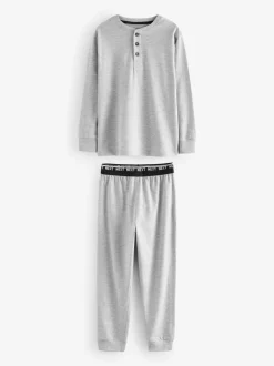 Next Marine/Gris - Lot de 2 pyjamas à manches longues (3-16ans) Online