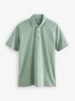 Next Marine/Noir/Gris/Blanc/Vert sauge Vert - Slim Fit (Slim Fit) - Polo en jersey Manches courtes 5 Pack Online