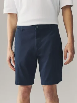 Next Marine/Pierre - - Short chino extensible 2 Pack Ajustement lâche Discount