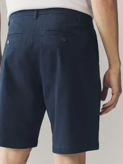 Next Marine/Pierre - - Short chino extensible 2 Pack Ajustement lâche Discount