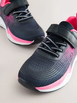 Next Marine/Rose - Baskets à lacets élastiques Outlet