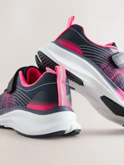 Next Marine/Rose - Baskets à lacets élastiques Outlet