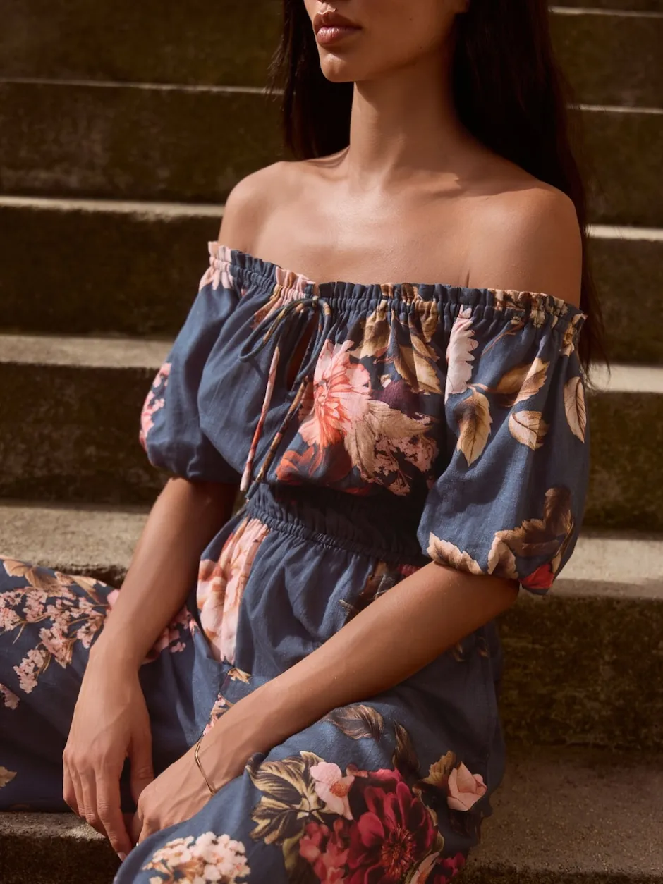 Next Marine/Rose - Combinaison à épaules dénudées Best