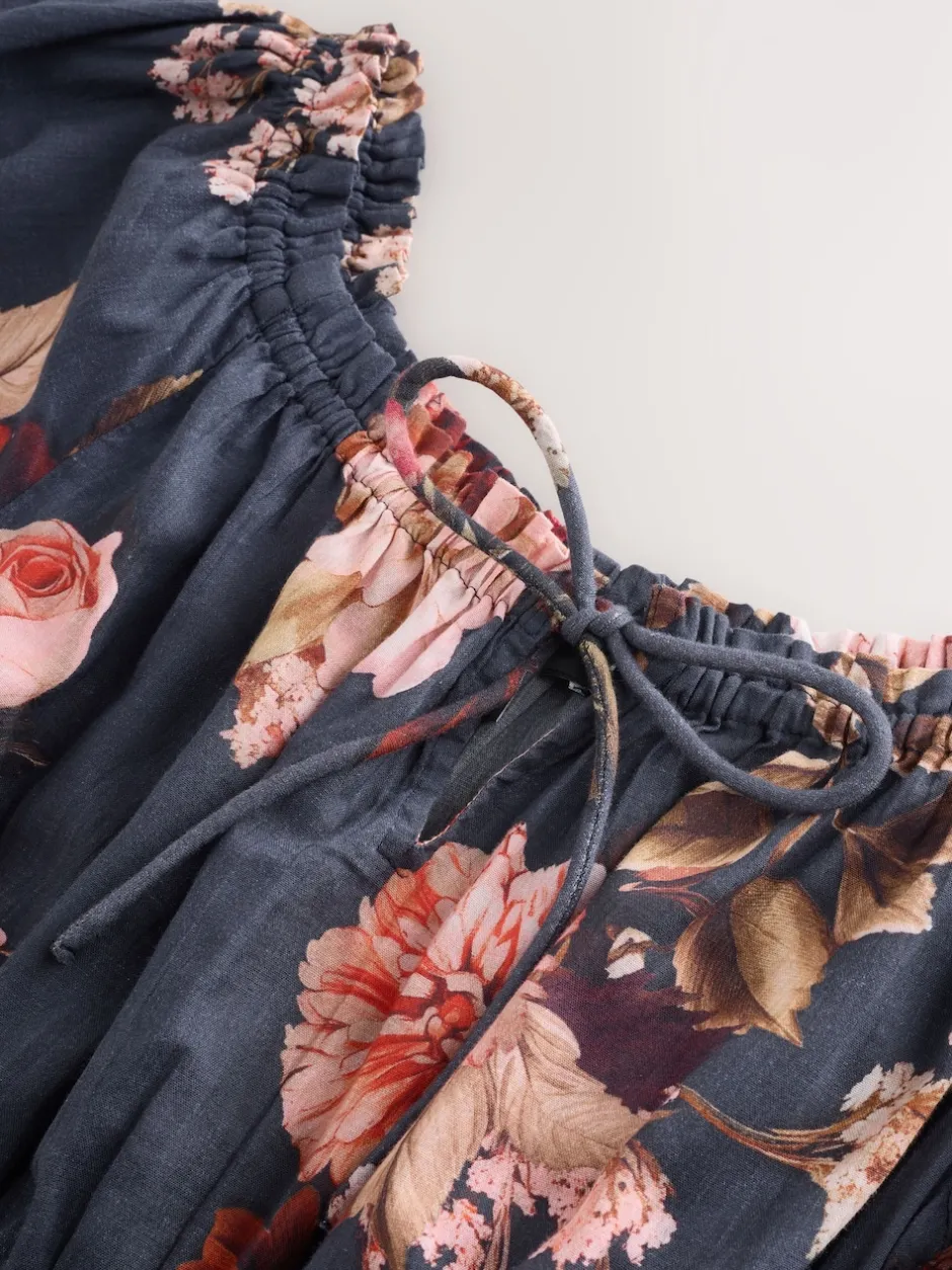 Next Marine/Rose - Combinaison à épaules dénudées Best