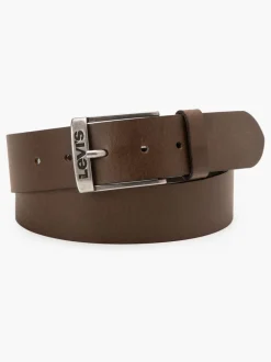 Levi's Marron - ® Ceinture Duncan en cuir Sale