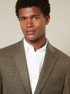 Next Marron - Ajustement régulier - Blazer intelligent texturé Online