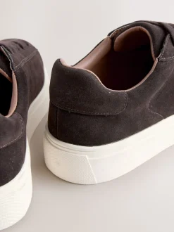 Next Marron - Baskets longues Chic et décontracté Clearance