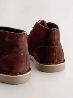 Next - Bottes de désert de Suede Marron Clearance