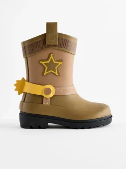 Next Marron - Bottes en caoutchouc occidentales Best