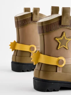 Next Marron - Bottes en caoutchouc occidentales Best