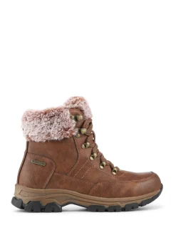 Pavers Marron - Bottes météo imperméables coupe large Outlet