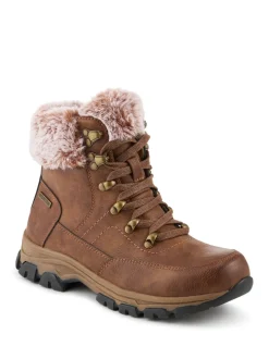 Pavers Marron - Bottes météo imperméables coupe large Outlet