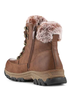 Pavers Marron - Bottes météo imperméables coupe large Outlet