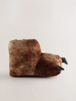 Next Marron - Bottes/Bottines chaussons Dinosaur Claw 3D