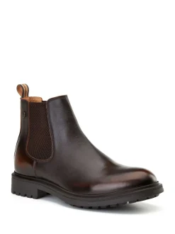 Base London Marron - Bottines Roebuck Chelsea Best