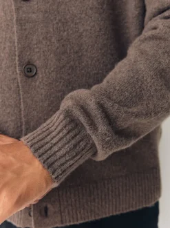 Next Marron - Cardigan douillet décontracté en laine Sale