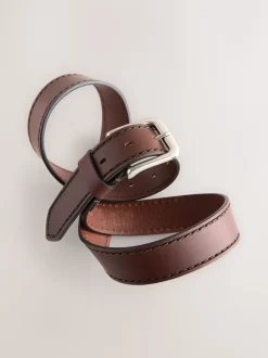 Next Marron - Ceinture en cuir casual Clearance
