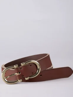 Lakeland Leather Marron - Ceinture Bowness en daim à double boucle Best
