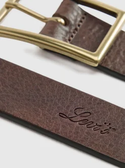 Levi's Marron - Ceintures ® à boucle rectangulaire avec Logo Outlet