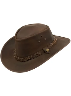 Lakeland Leather Marron - Chapeau en cuir Outback III style australien noir Online