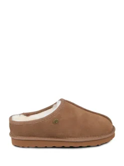 Just Sheepskin Marron - Chaussons Louis homme Outlet