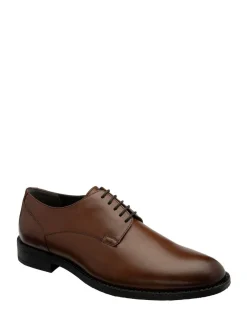 Frank Wright Marron - Chaussures derby à lacets en cuir Outlet