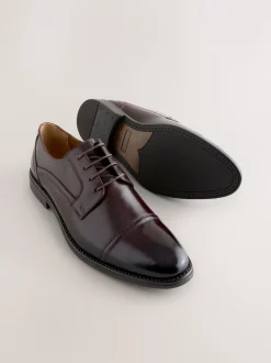 Next Marron - Chaussures Derby à embout