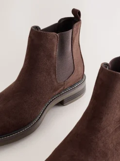 Next Marron - Chelsea Boots New
