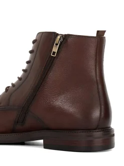 Dune London Marron - Coupe classique - Matias Toecap Detail Ankle Bottes