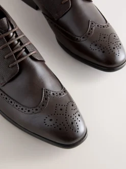 Next Marron - Coupe classique - Chaussures richelieu Online