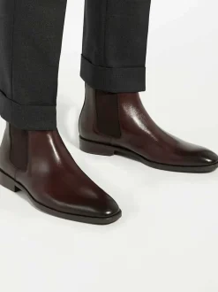 Dune London Marron - Coupe large - Chelsea Bottes/Bottines Matchin