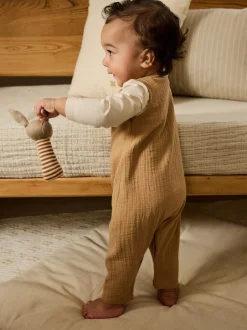 Next Marron - Ensemble salopette et body pour bébé (0mths-2yrs) Best