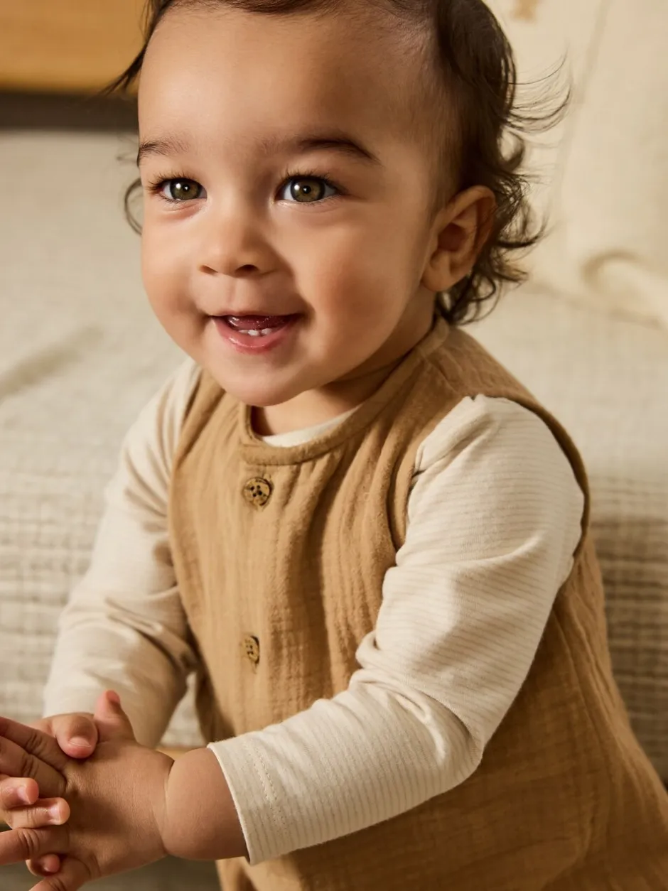 Next Marron - Ensemble salopette et body pour bébé (0mths-2yrs) Best
