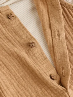 Next Marron - Ensemble salopette et body pour bébé (0mths-2yrs) Best