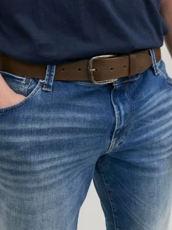 JACK & JONES Marron - Ceintures en cuir Clearance