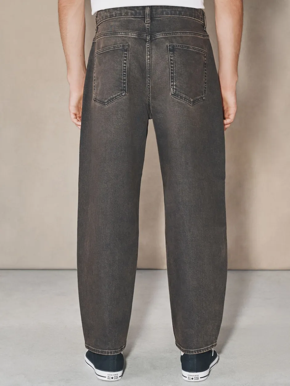 Next Marron - Jeans EDIT Barrel Fit Discount