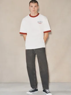 Next Marron - Jeans EDIT Barrel Fit Discount