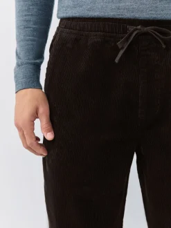 Next Marron - Joggings en velours côtelé Outlet