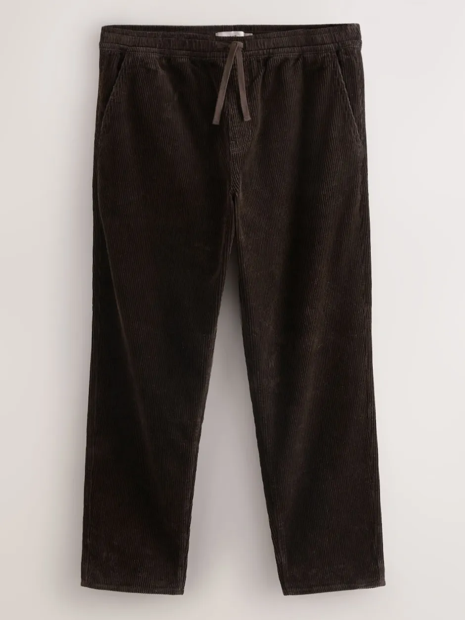 Next Marron - Joggings en velours côtelé Outlet