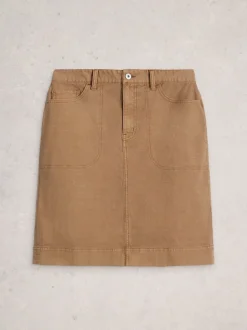 White Stuff Marron - Jupe Tia Chinos Online