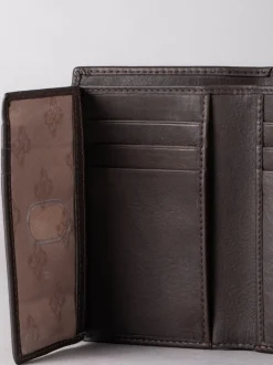 Lakeland Leather Marron - Lakeland portefeuille Bowston en cuir à trois plis Hot