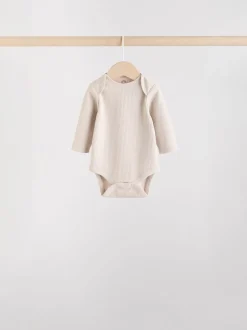 Next Marron - Lot de 5 bodies bébé à manches longues Hot