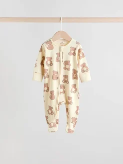 Next Marron - Lot de 4 dors-bien bébé à fermeture éclair bidirectionnelle (0mois -2ans) Best