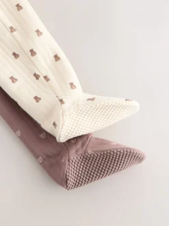 Next Marron - Lot de 2 dors-bien ours matelassés bébé Hot