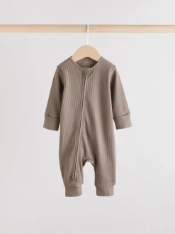 Next Marron - Lot de 3 dors-bien sans pieds zippés pour bébé (0mois3ans) Online