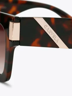 Carvela Marron - Lunettes de soleil à semelle évasée épaisse Sale