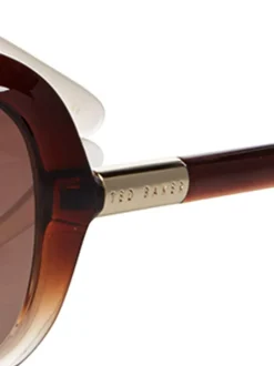 Ted Baker Marron - Lunettes de soleil Blair Fade Discount