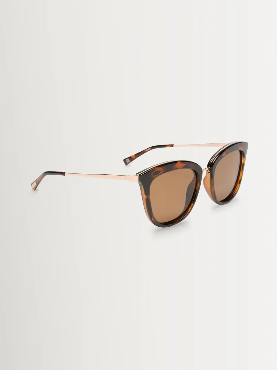 Le Specs Marron - Lunettes de soleil Caliente
